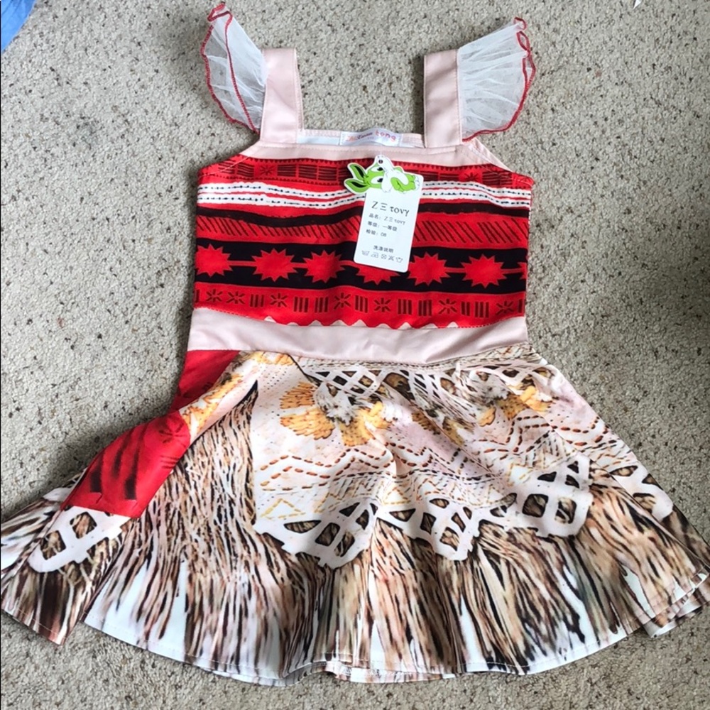 Moana Dress (3T-4T)